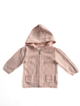 Load image into Gallery viewer, Wilson &amp; Frenchy cotton bamboo wool blend knit jacket  (3-6M)
