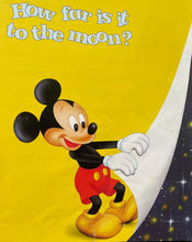 Load image into Gallery viewer, Mickey Mouse how far is it too the moon book
