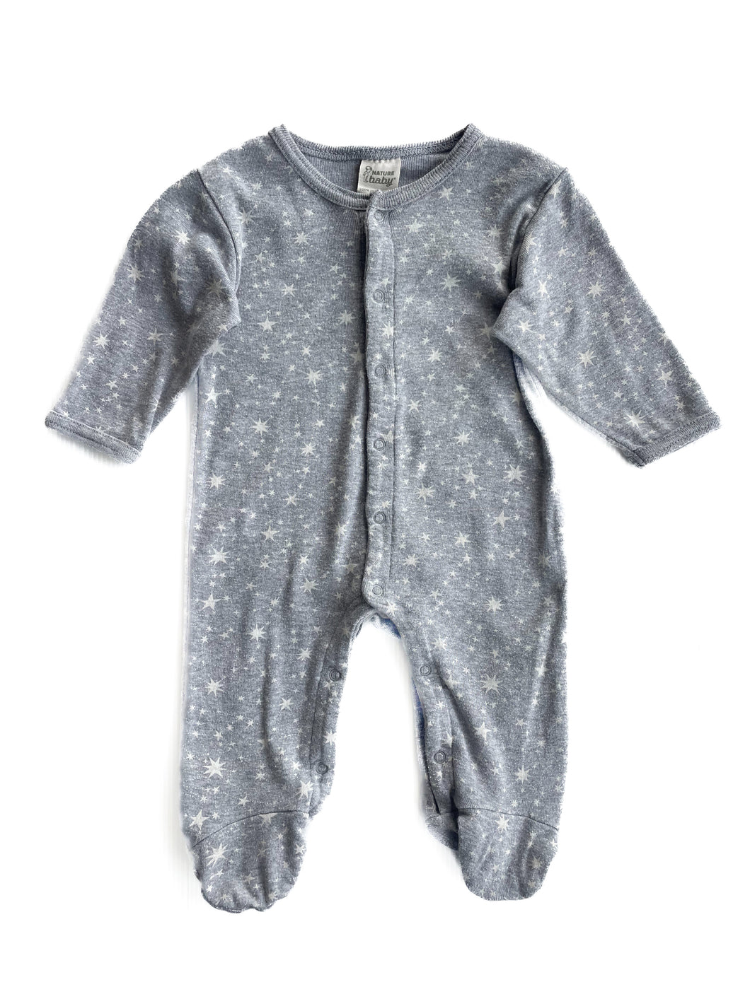 Nature baby organic cotton onsie (0-3M)