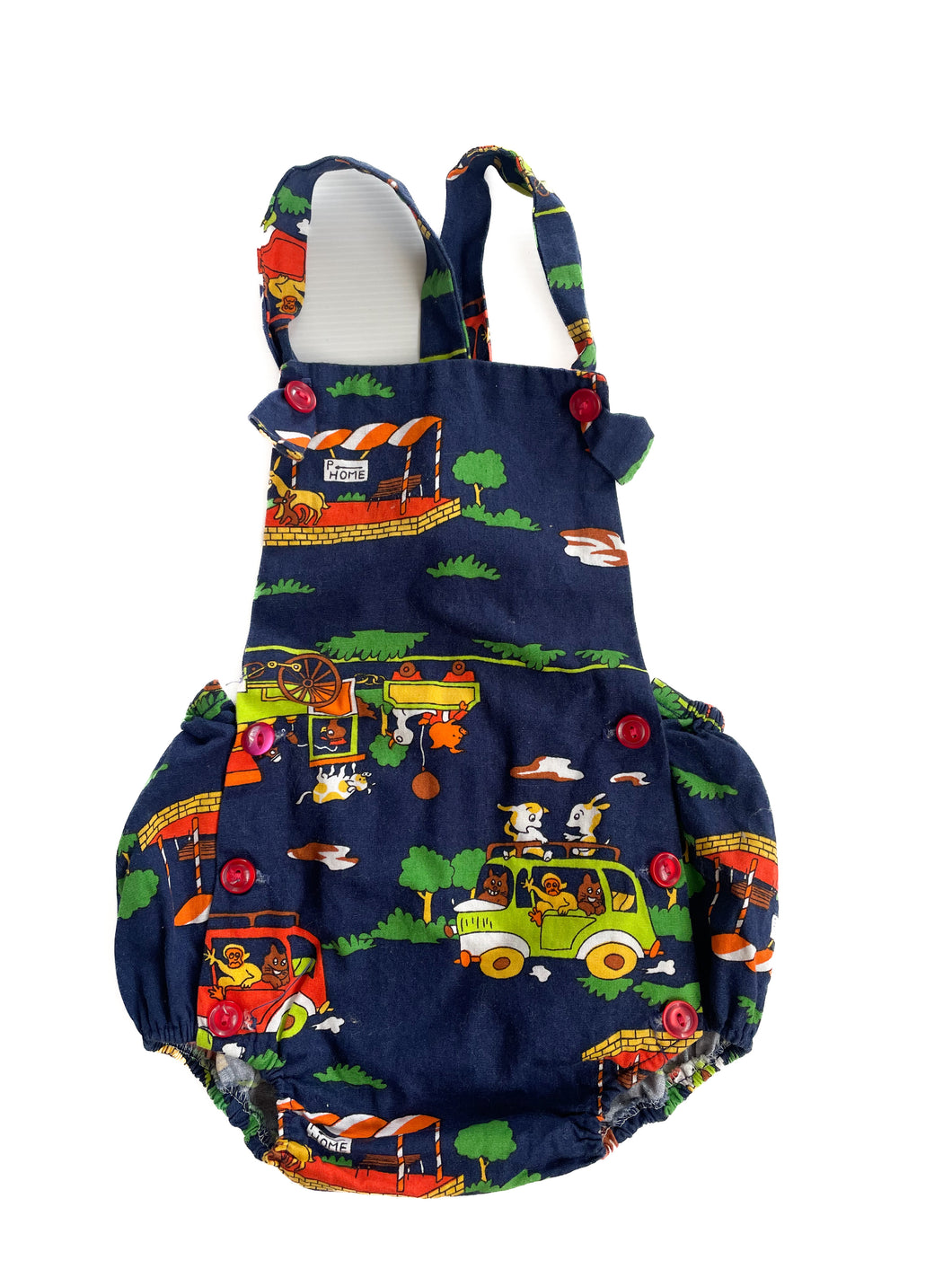 Nz made st Kathryn vintage romper (1Y)