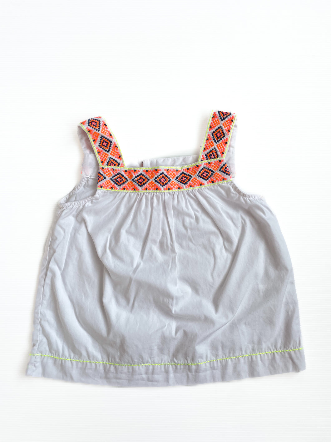 Witchery kids embroidered singlet (3Y)