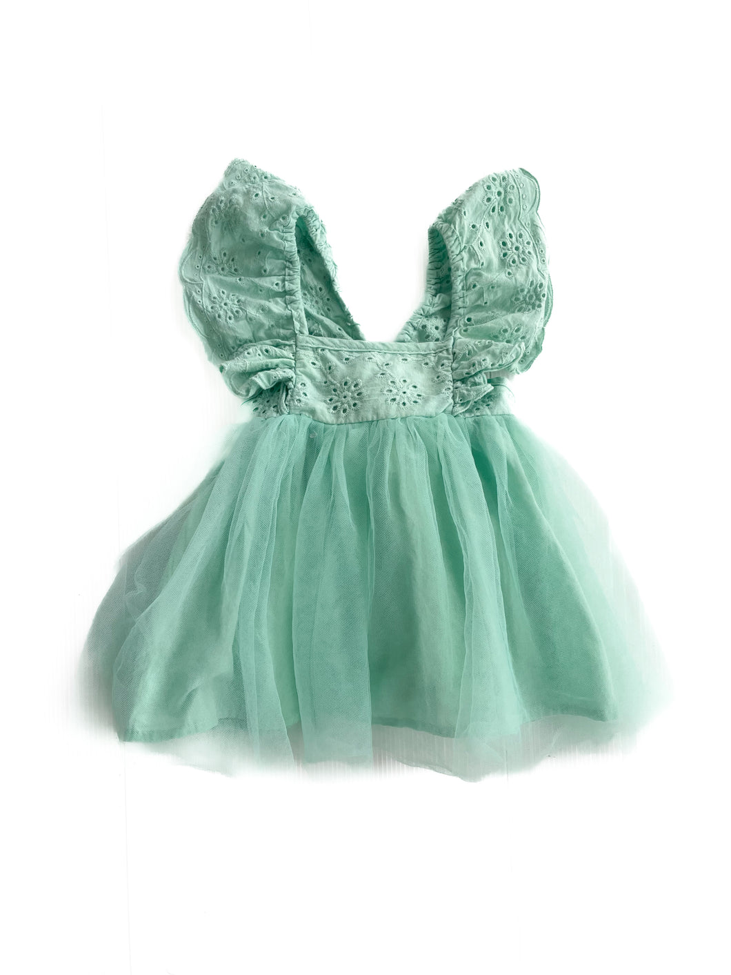 Cotton on tulle dress (0-3M)