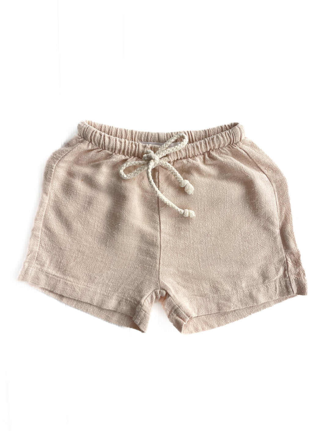 Little B’s linen blend shorts (6-12M)
