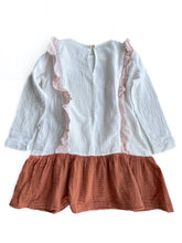 Load image into Gallery viewer, Alex &amp; Ant Martha Dress - Natural / Pink / Copper (7Y)
