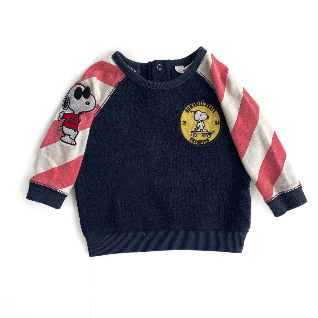 Snoopy crew neck jumper (6-12M)