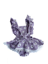 Load image into Gallery viewer, Pimp my rockabilly romper (12M)
