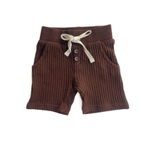 Load image into Gallery viewer, Jamie Kay waffle shorts NEW (3-6M)
