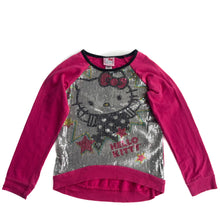 Load image into Gallery viewer, Hello kitty sequin crew neck (7-8Y)

