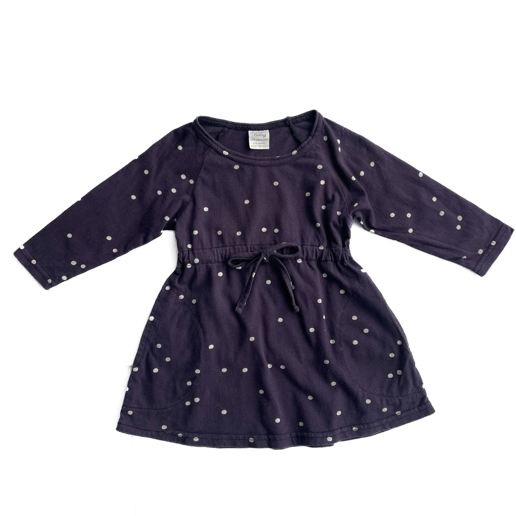Nature baby dress (6-12M)