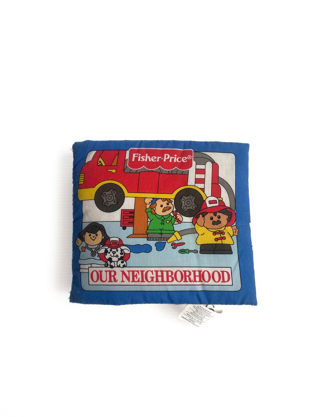Fisher and price interactive soft book