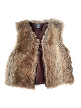 Load image into Gallery viewer, Faux fur vest (8Y)
