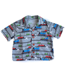 Load image into Gallery viewer, Hand made Thomas the tank engine shirt (3-4Y)
