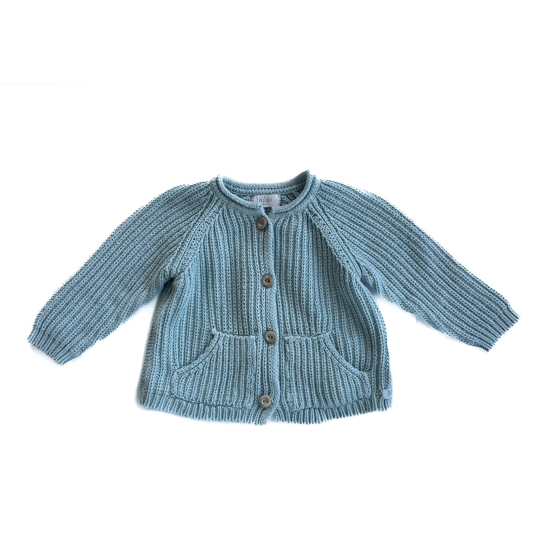 Bùho organic cotton cardigan(9M)