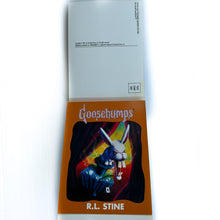 Load image into Gallery viewer, Vintage 1996 goosebumps postcard book
