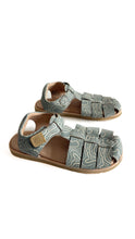 Load image into Gallery viewer, Pretty Brave Rocco Child Sandal - Blue Ripple (29)
