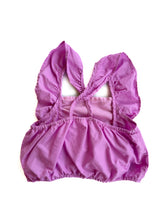 Load image into Gallery viewer, Cotton on frill strap cropped apron blouse (4Y)
