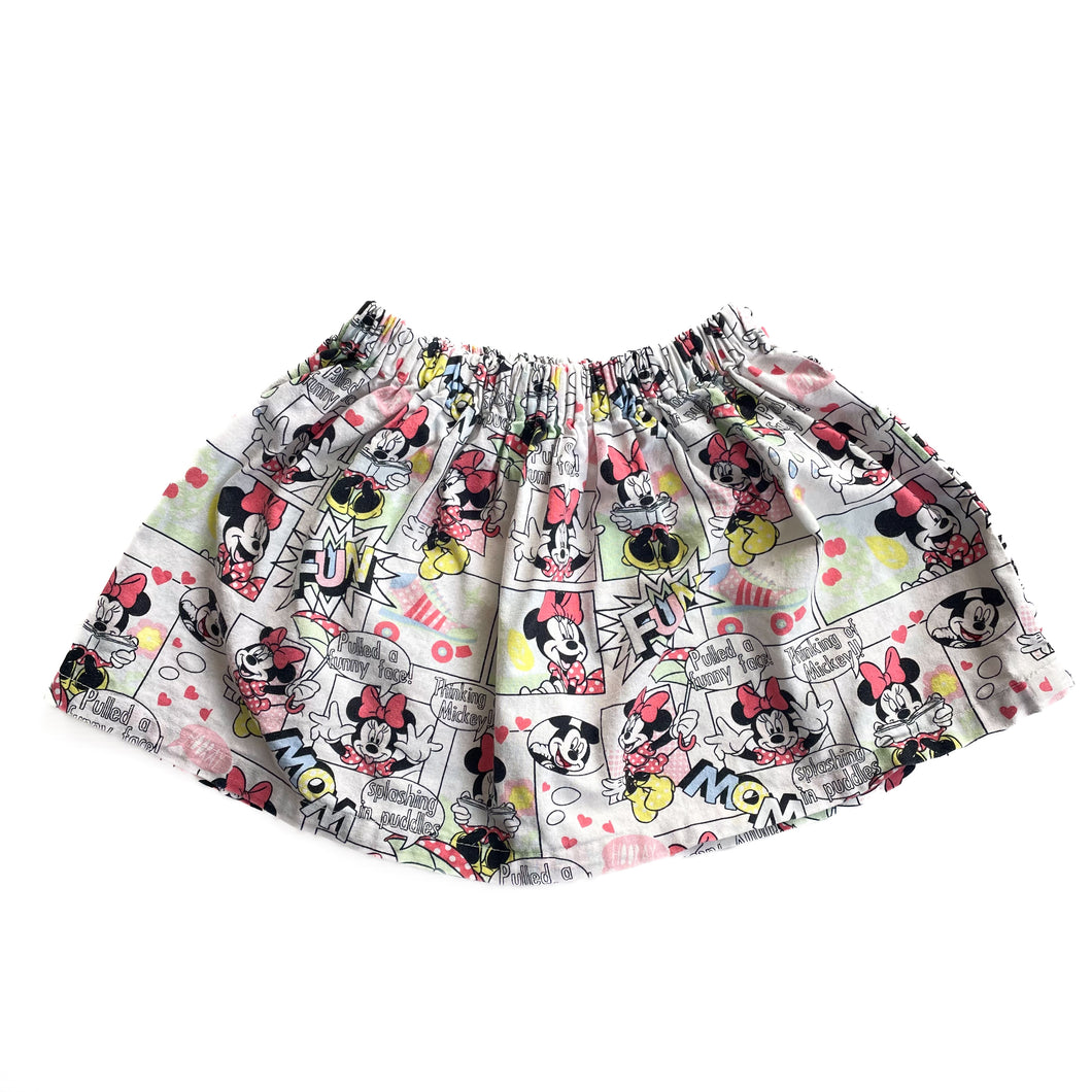 Hand made mini mouse skirt (2Y)
