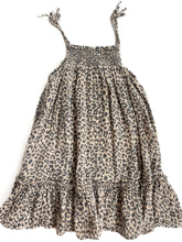 Load image into Gallery viewer, Cotton on leopard tiered dress (7Y)
