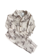 Load image into Gallery viewer, Bencer and hazelnut flannelette pj (0-3M)
