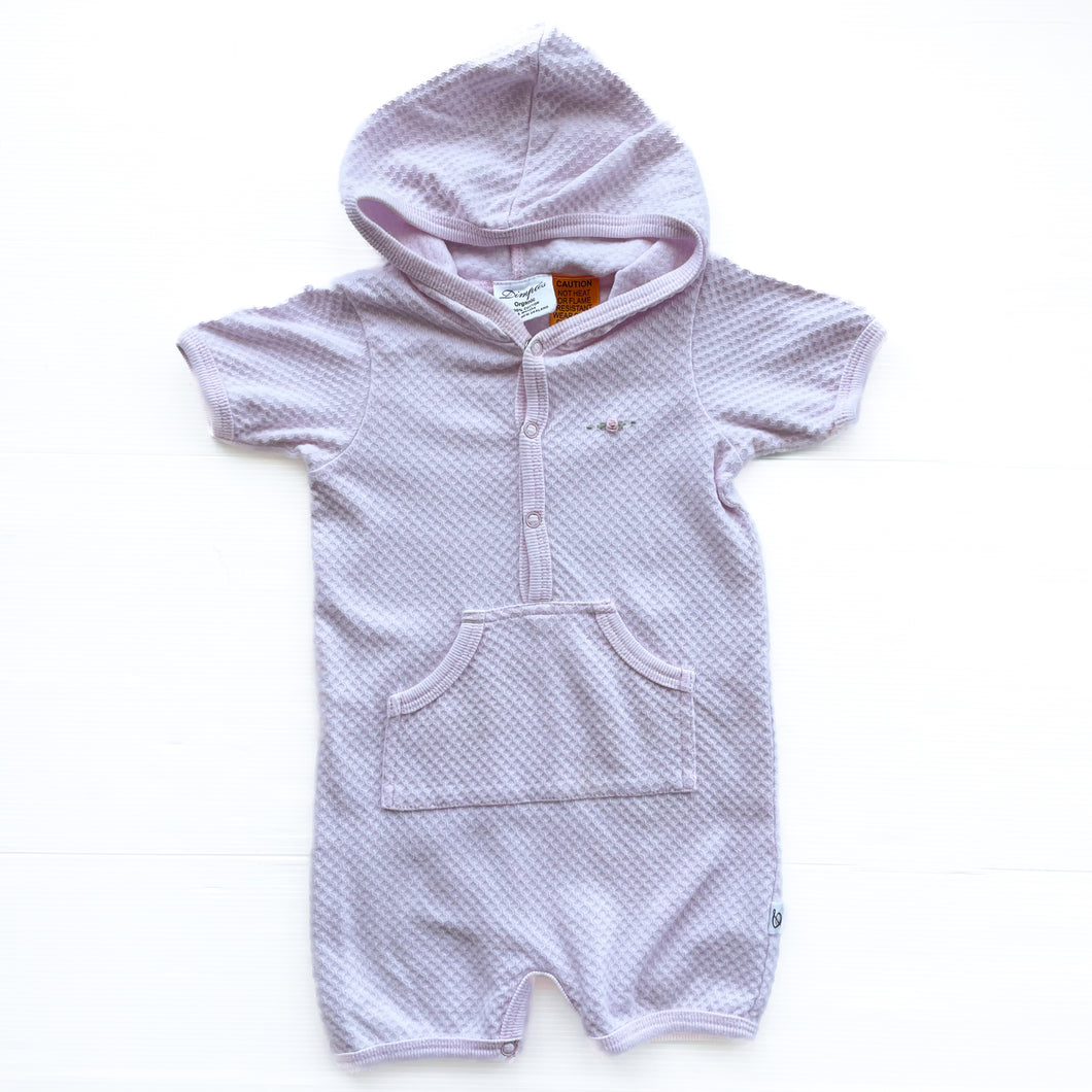 Dimples organic cotton romper