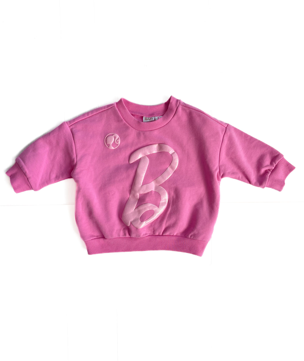 Cotton on Barbie crew neck (6-12M)