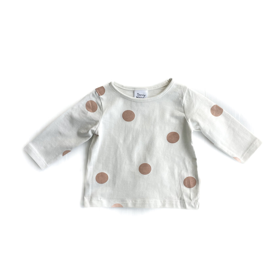 Teeny weeny long sleeve NEW (0-3M)