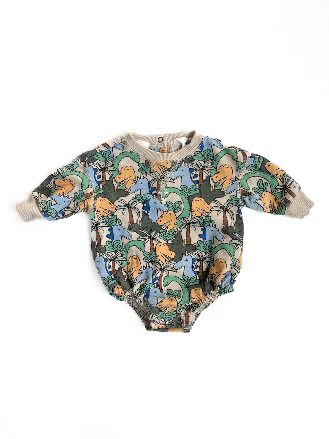 Cotton on dinosaur bodysuit (0-3M)