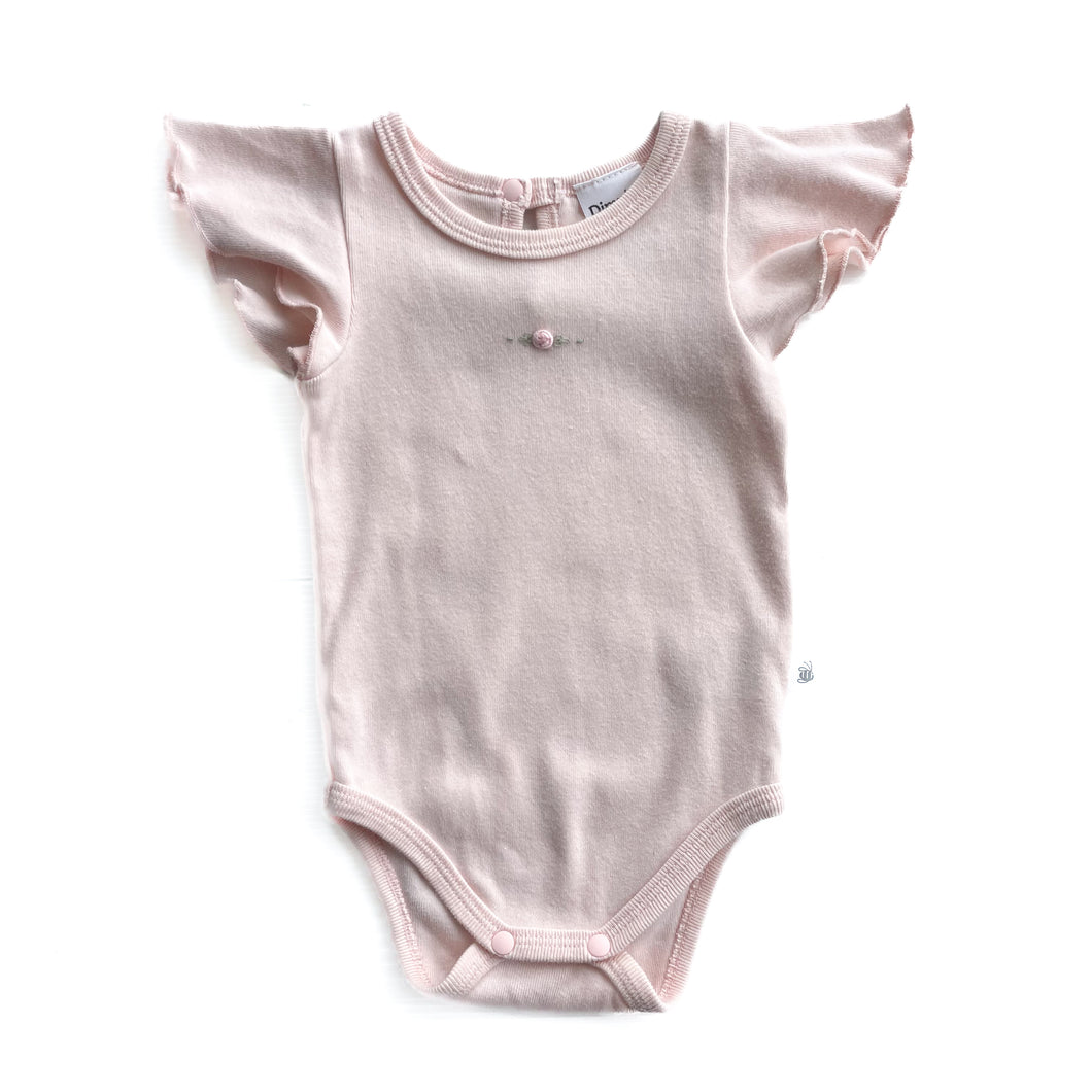 Dimples organic cotton bodysuit (3M)