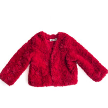Load image into Gallery viewer, H&amp;M Faux fur jacket (3-4Y)
