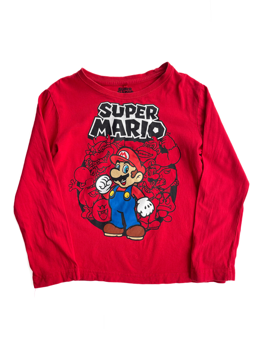 Super Mario long sleeve top (6Y)