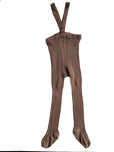 Load image into Gallery viewer, Mile hazelnut tights with braces (2-3Y)
