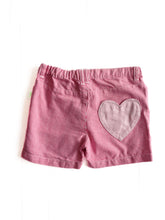 Load image into Gallery viewer, Minti denim heart pocket shorts (8Y)
