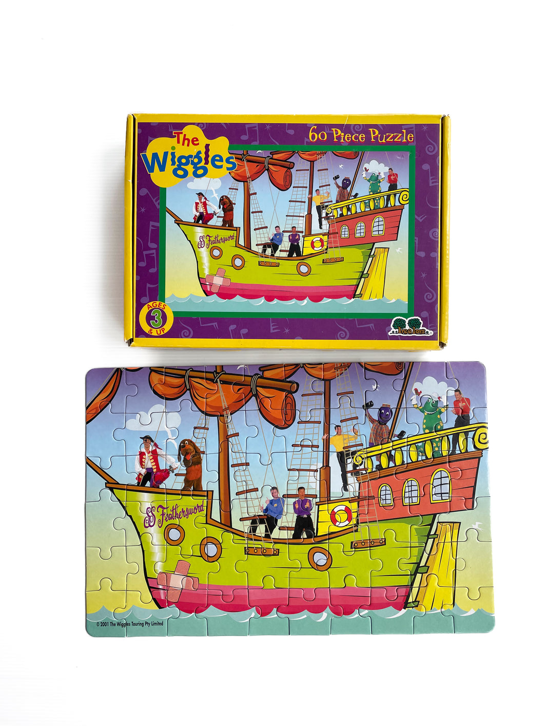 Vintage Wiggles 60 piece puzzle