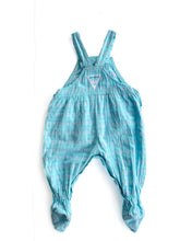 Load image into Gallery viewer, Vintage USA made Osh Kosh footed overalls (3-6M)
