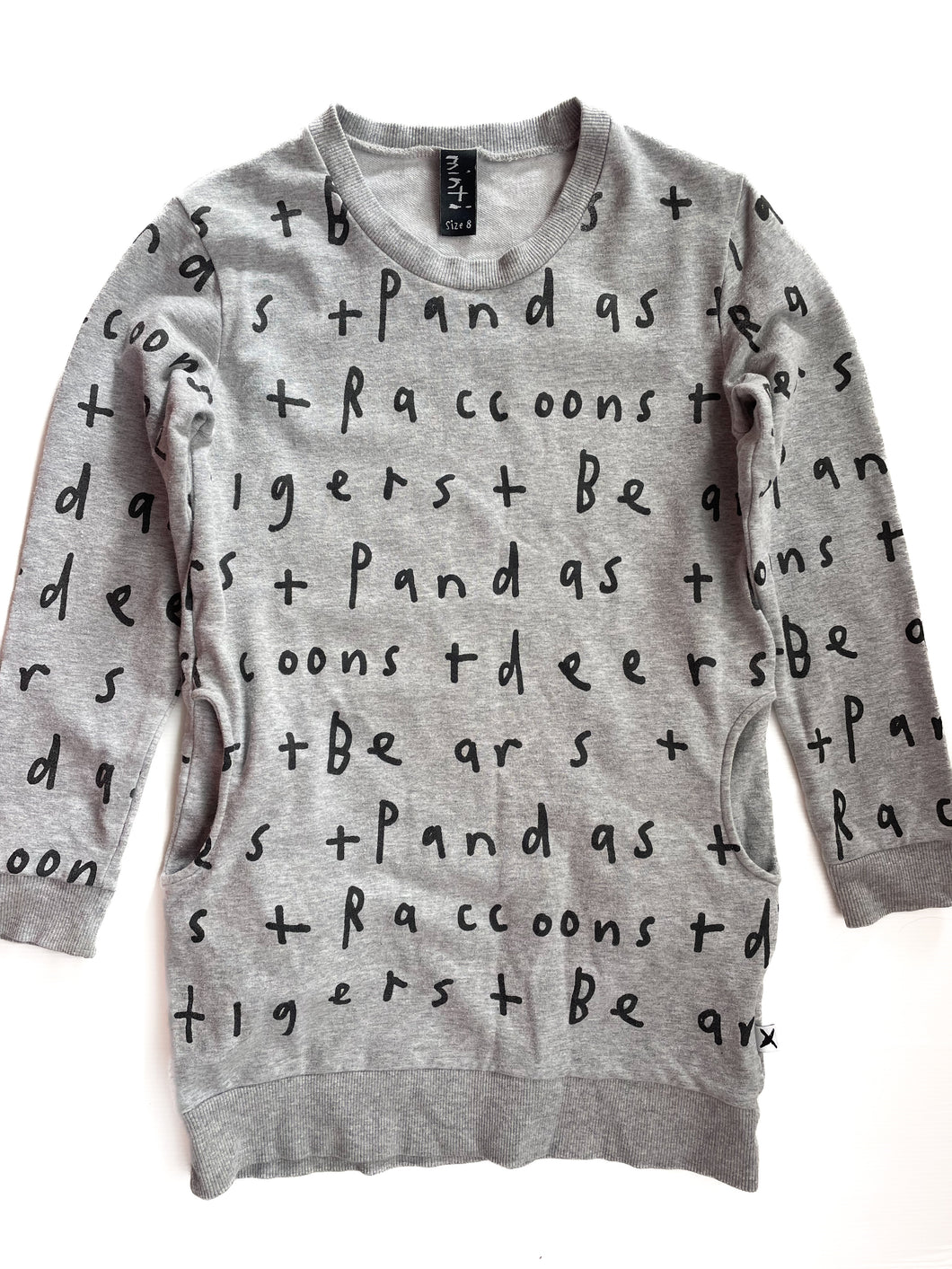 Minti sweatshirt dress (8Y)