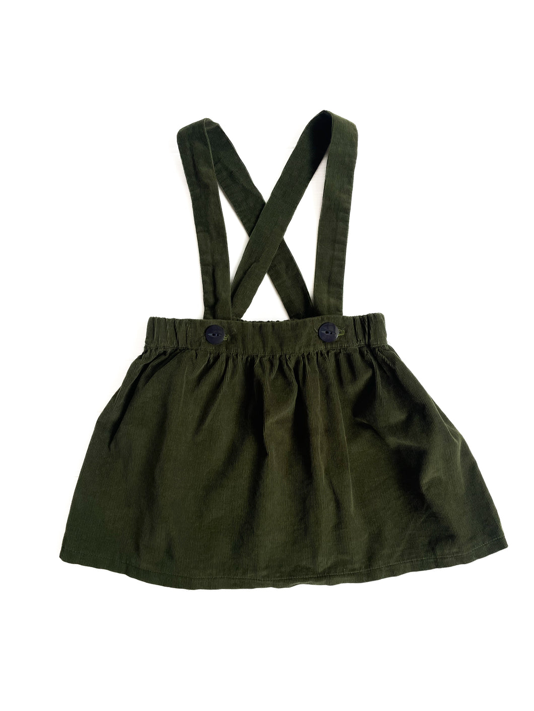 Nz made corduroy pinafore dress (2-3Y)