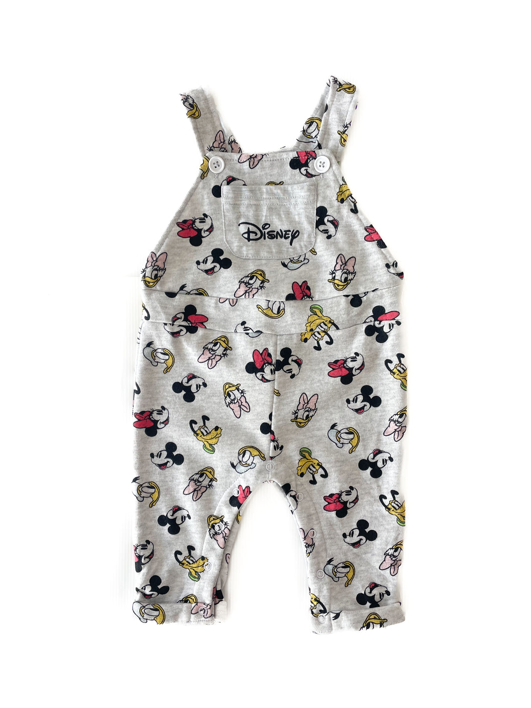 Disney overalls NEW (3-6M)