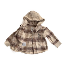 Load image into Gallery viewer, Country road hooded shacket (3-6M)
