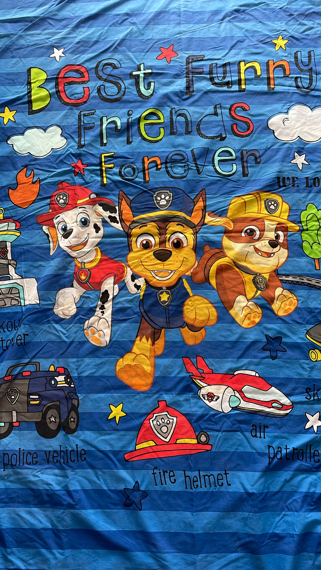 Paw patrol duvet cover