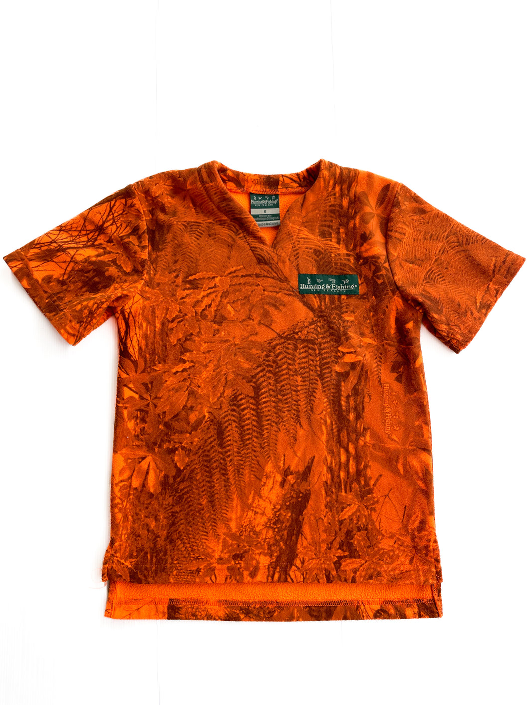 Hunting & fishing short sleeve fleece (6Y)