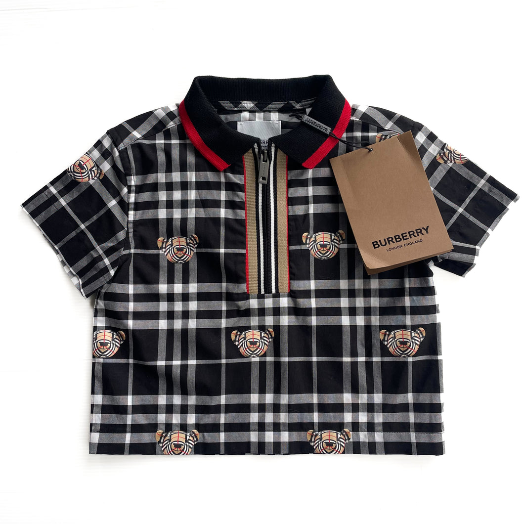Burberry shirt NEW (6M)