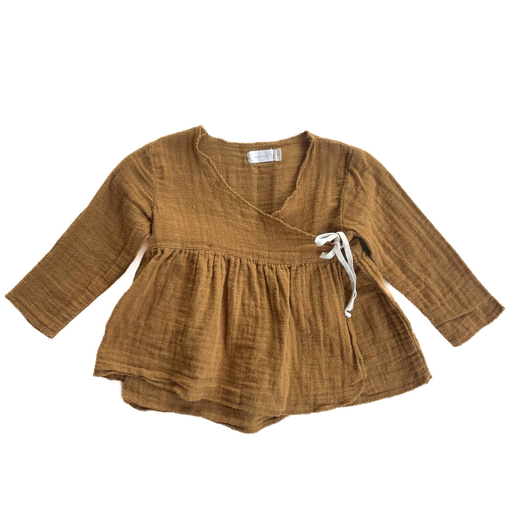 Jamie Kay cotton muslin cross over top (1Y)