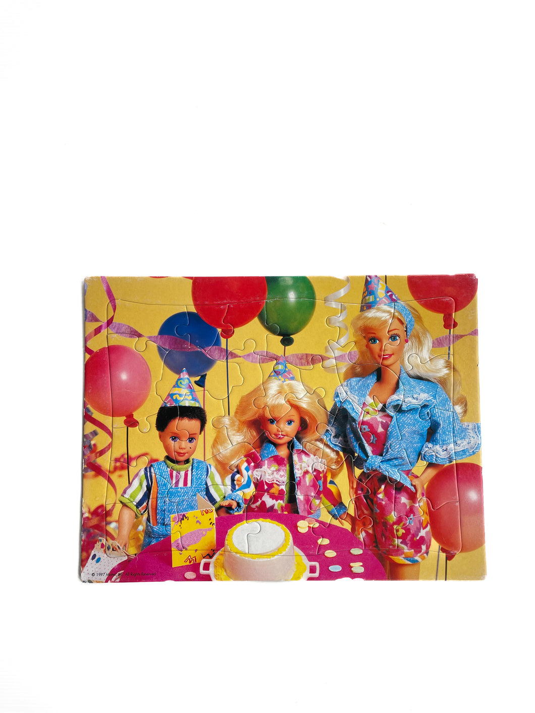 Vintage Barbie tray puzzle
