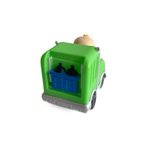 Load image into Gallery viewer, Cocomelon Mini Vehicle Green Rubbish Truck with JJ
