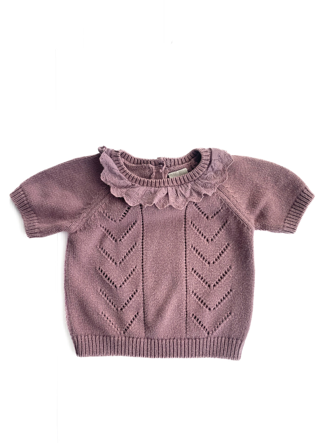 Little bundle short sleeve knit (3-6M)