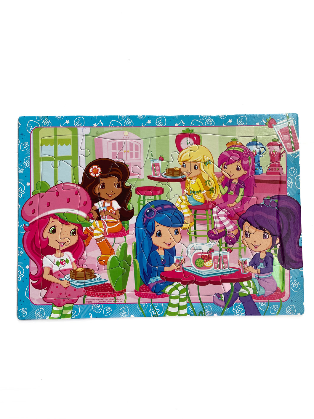 Strawberry shortcake tray puzzle