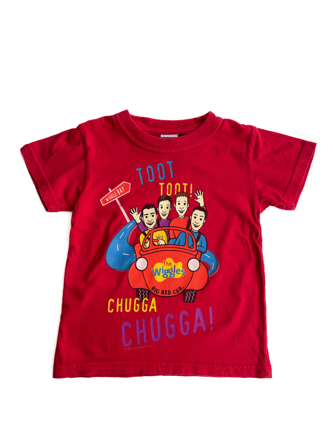 2008 wiggles T-shirt (2-3Y)