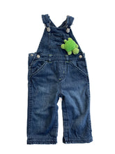 Load image into Gallery viewer, Gymboree turtle overalls (3-6M)
