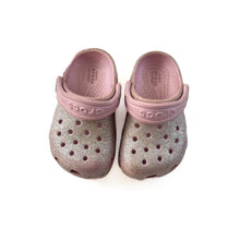 Load image into Gallery viewer, Glitter crocs (5C)
