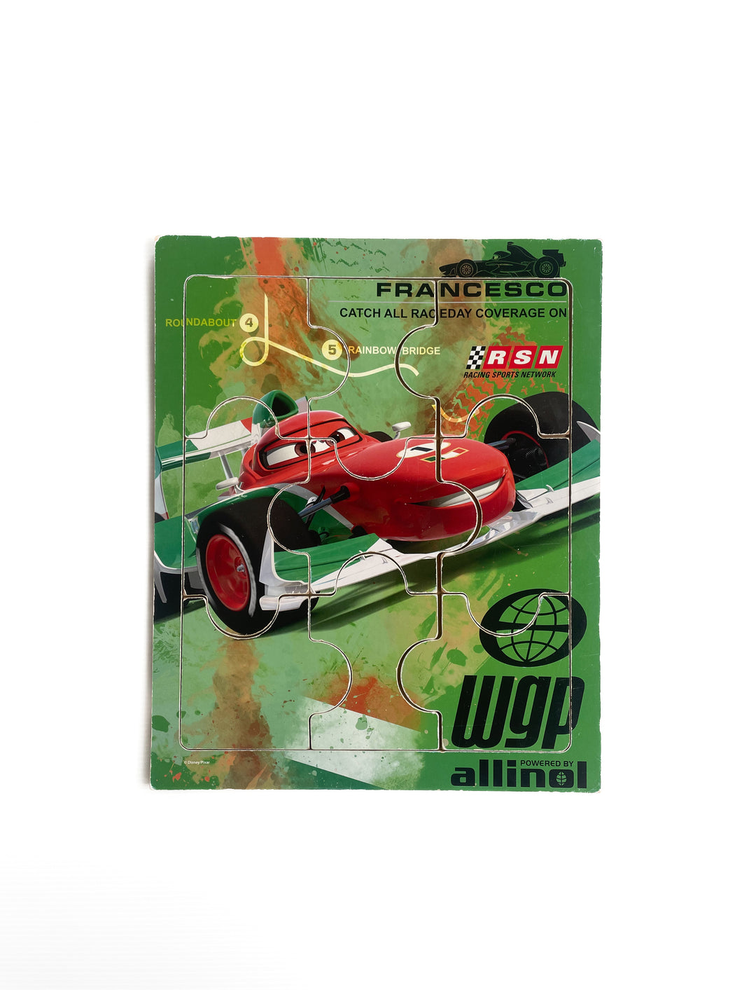 Cars wooden puzzle